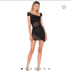 Majorelle Audrina Mini Dress in Black